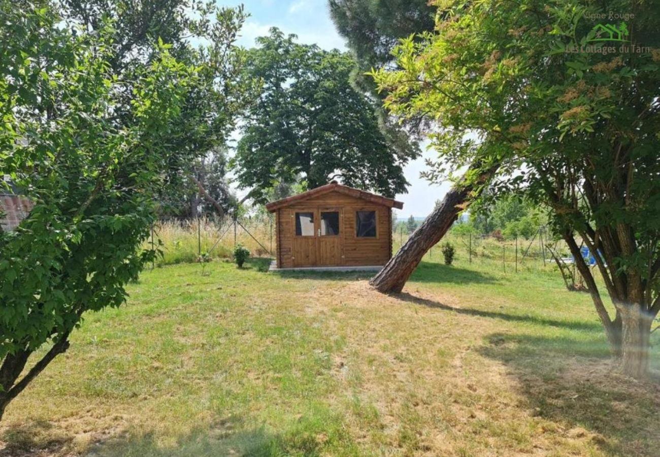 Le Cottage Nature Vigne Rouge Sauna Gaillac Entre Albi-Toulouse & Les Cottages Du Tarn Brens  Bagian luar foto