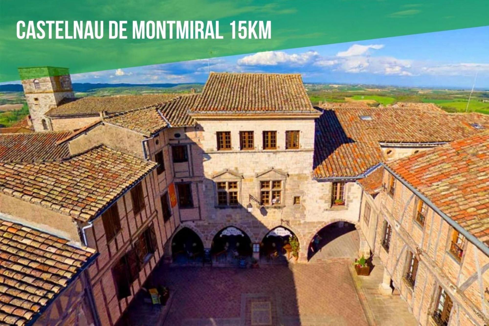 Le Cottage Nature Vigne Rouge Sauna Gaillac Entre Albi-Toulouse & Les Cottages Du Tarn Brens  Bagian luar foto