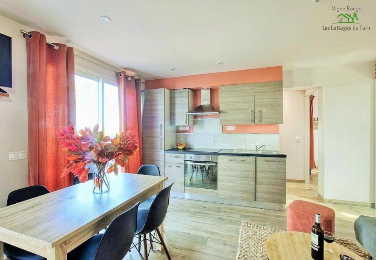 Le Cottage Nature Vigne Rouge Sauna Gaillac Entre Albi-Toulouse & Les Cottages Du Tarn Brens  Bagian luar foto